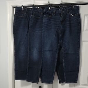 Old Navy Men's Dark Blue Jeans